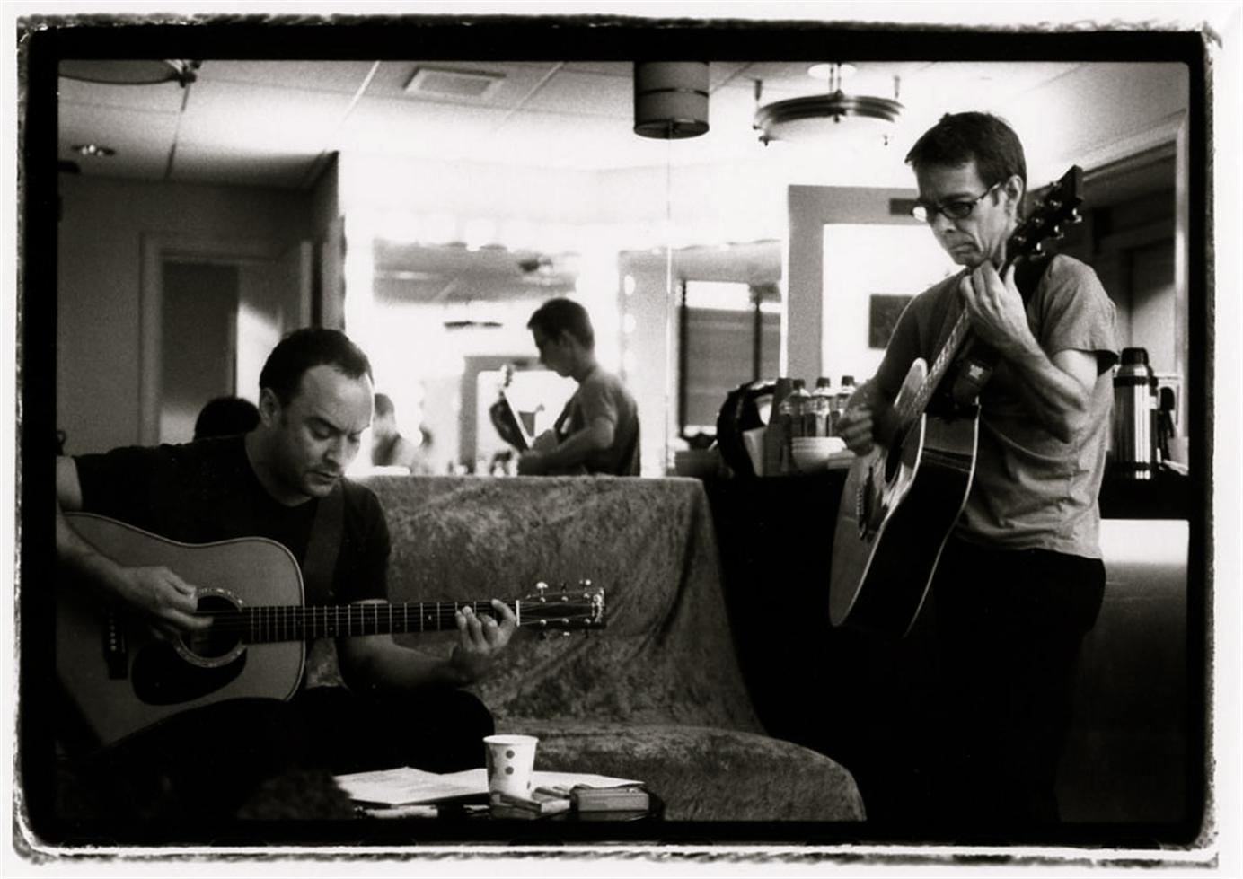 Sam Erickson Black and White Photograph - Dave Matthews and Tim Reynolds, Radio City 2007