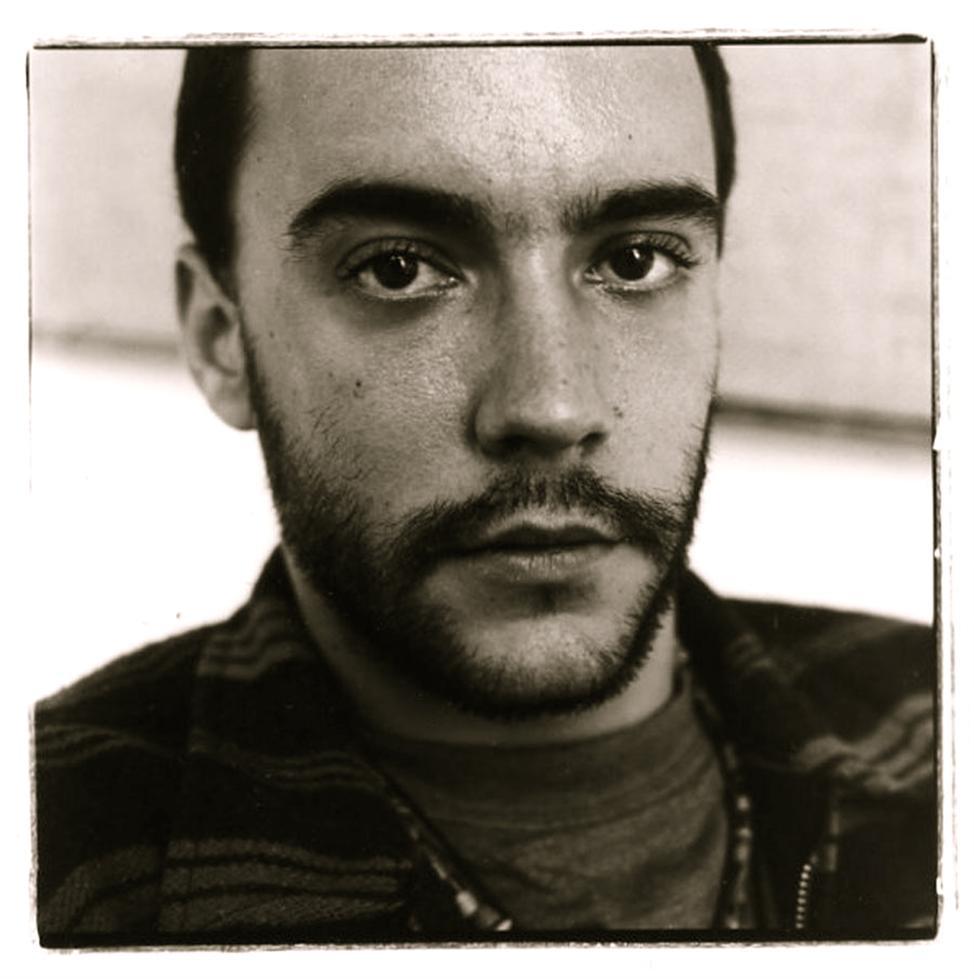 Sam Erickson Black and White Photograph - Dave Matthews with beard, Germany 1996