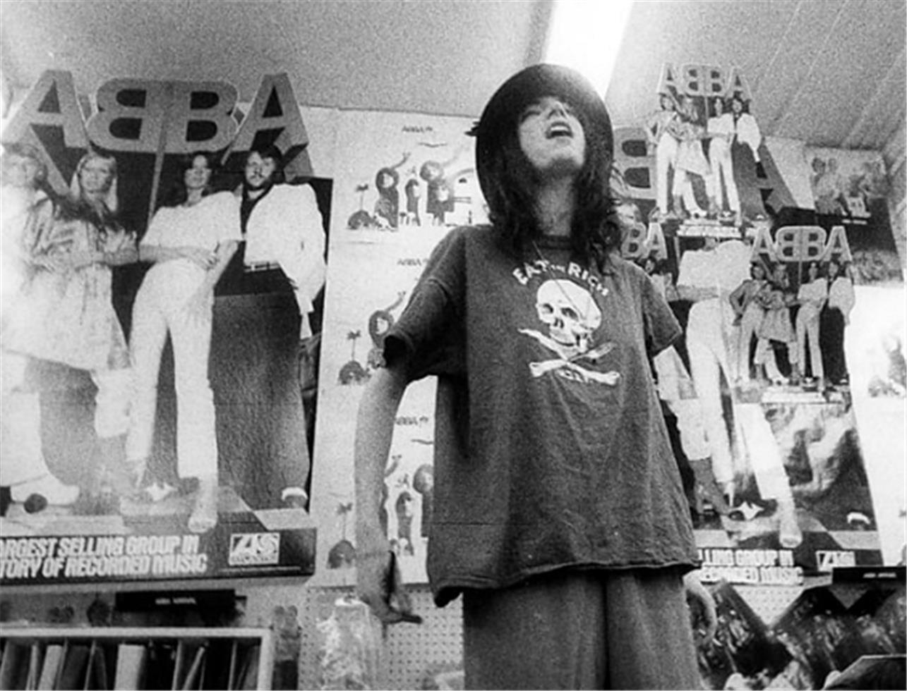 David Godlis Black and White Photograph - Patti Smith, 1978