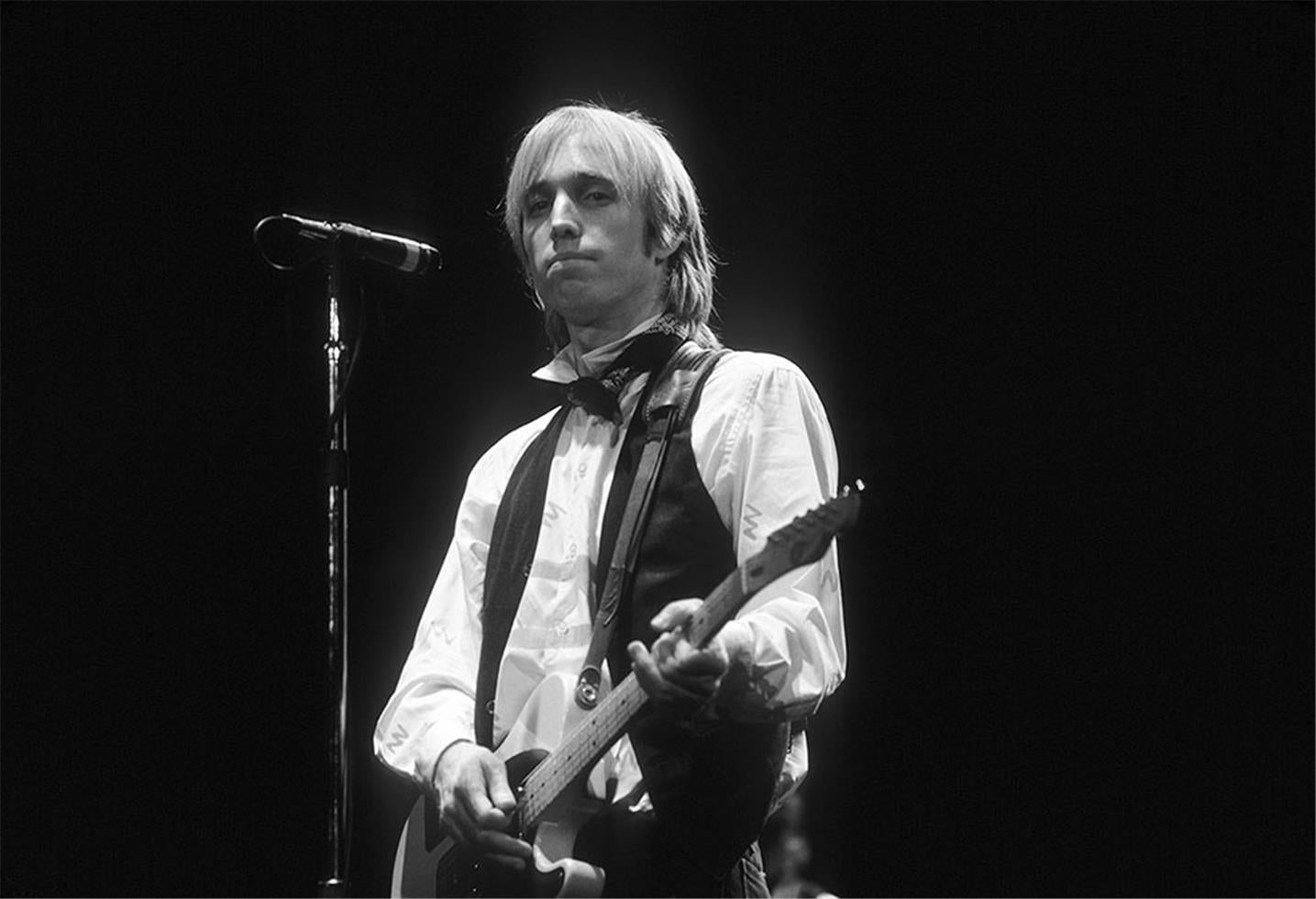  Charlyn Zlotnik Black and White Photograph - Tom Petty, NJ, 1983