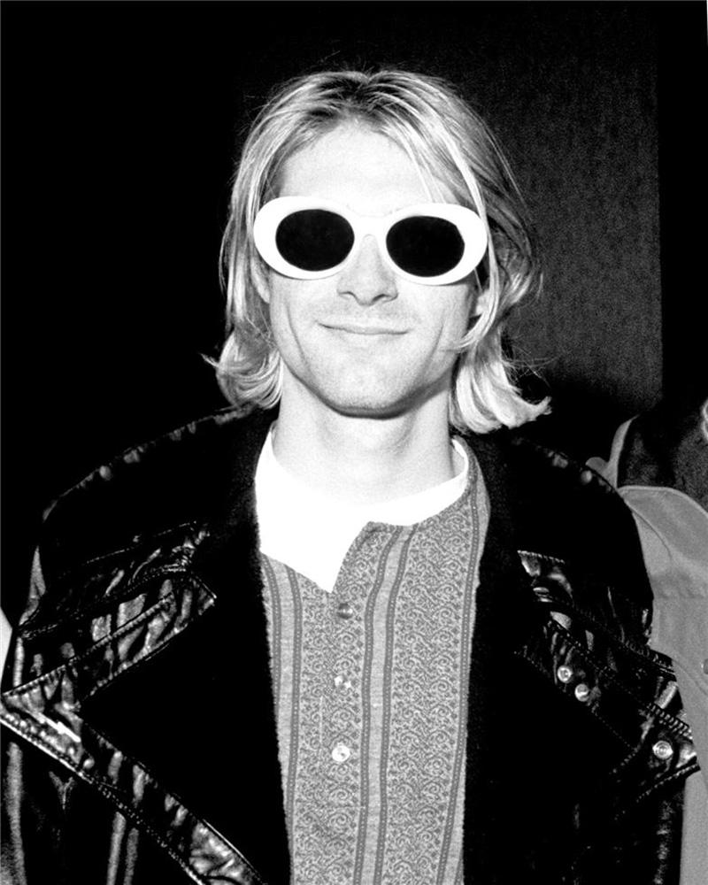 Karen Mason-Blair Black and White Photograph - Kurt Cobain, Nirvana, Seattle, WA, 1993
