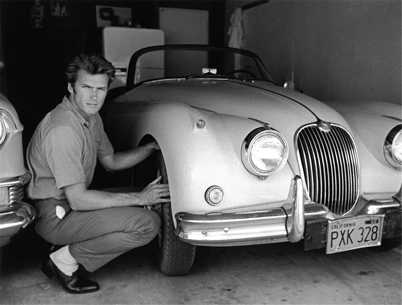 Gene Trindl Black and White Photograph - Clint Eastwood, 1958