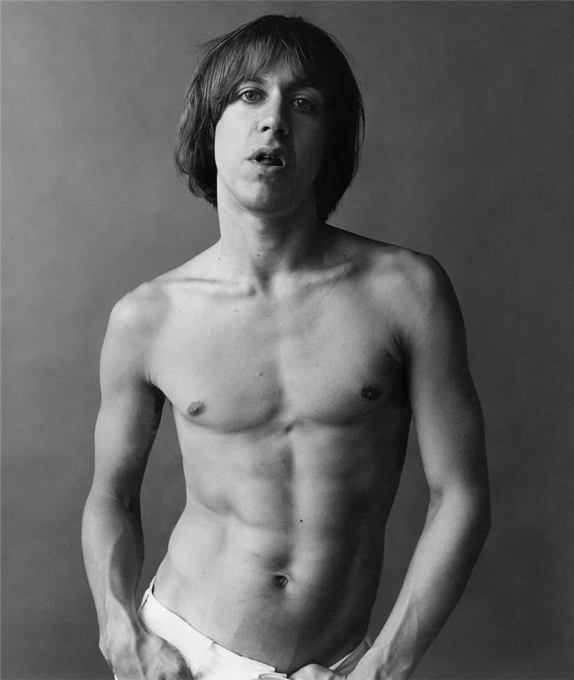 Peter Hujar Black and White Photograph - Iggy Pop, 1971