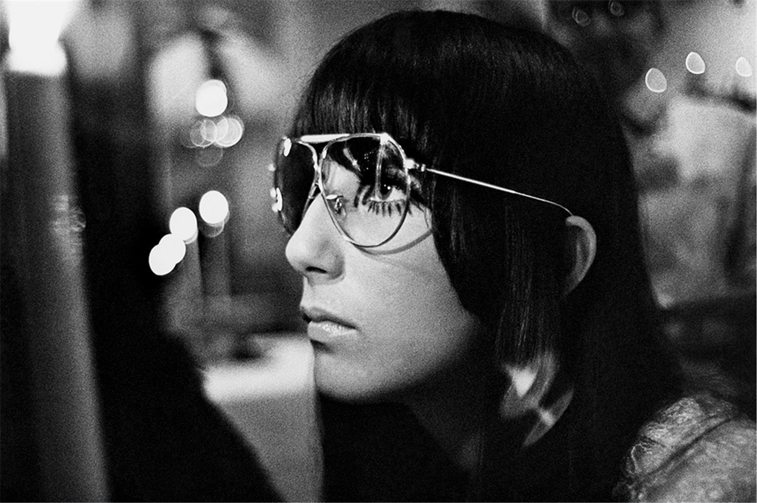 Cher, headshot, Orbit boutique, San Francisco, 1967
