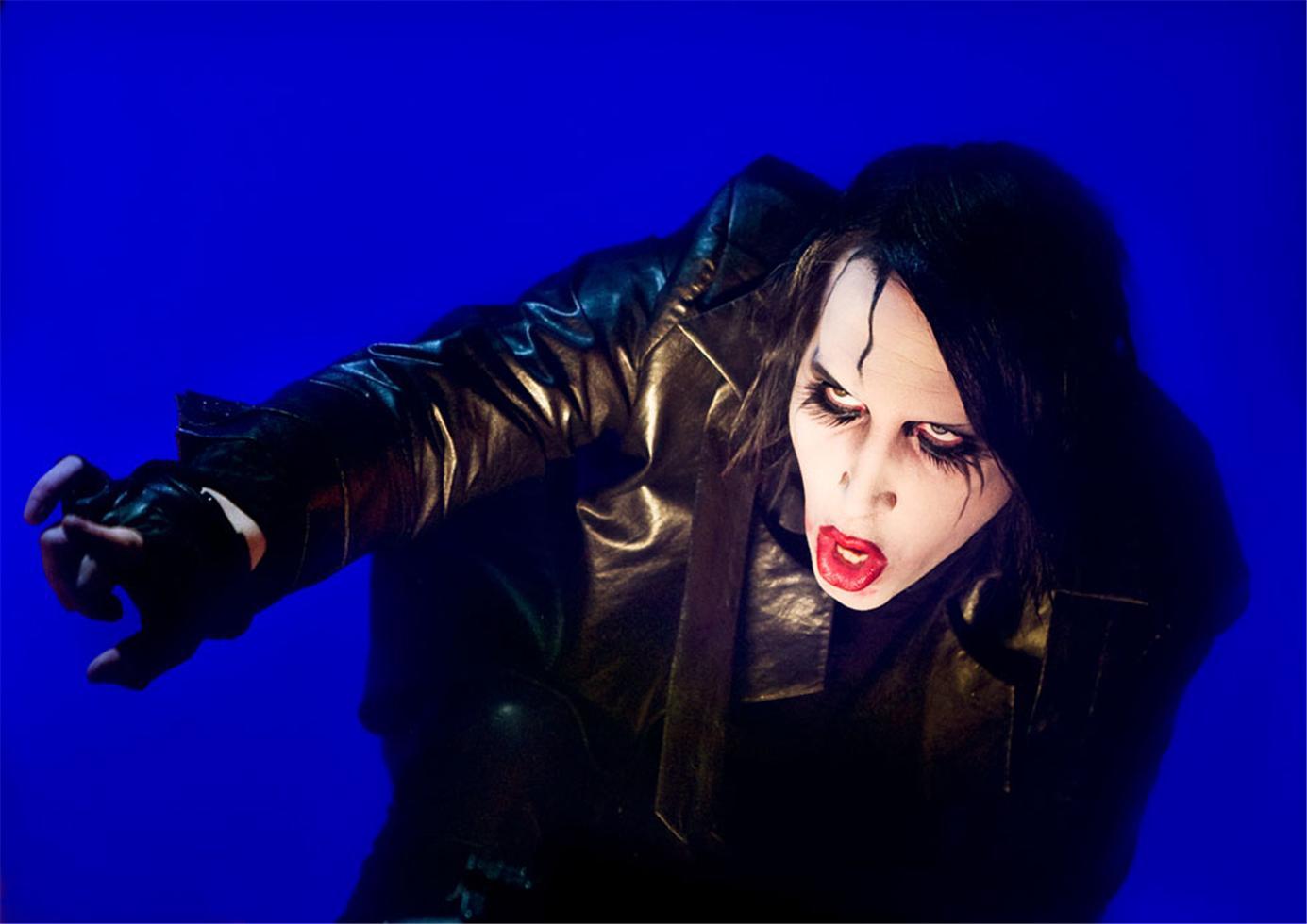 Rene Huemer Color Photograph - Marilyn Manson, Landgraaf, Netherlands, 2007