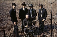 The Band, Ausschnitt aus dem Music From Big Pink-Shooting, NY, 1968.