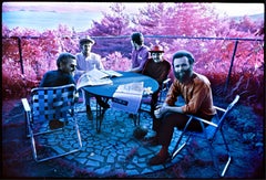 Vintage The Band, Richard & Garth’s house, Infrared film 1969