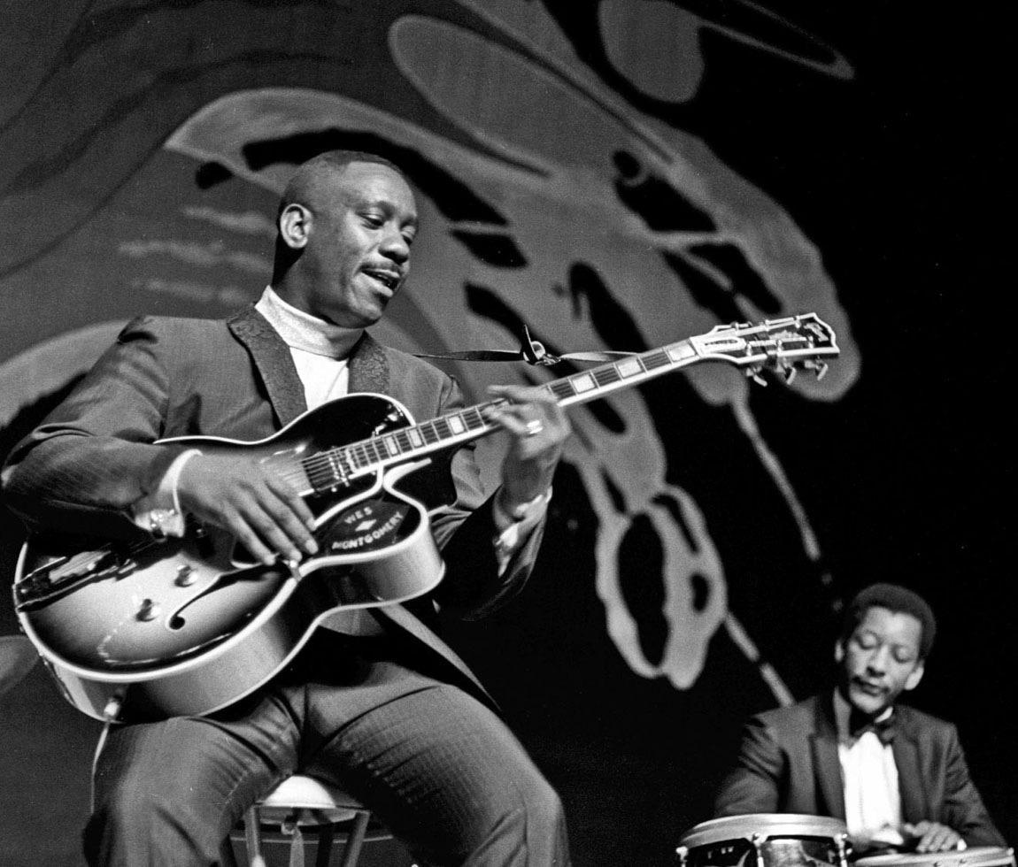 Lee Tanner Black and White Photograph - Wes Montgomery