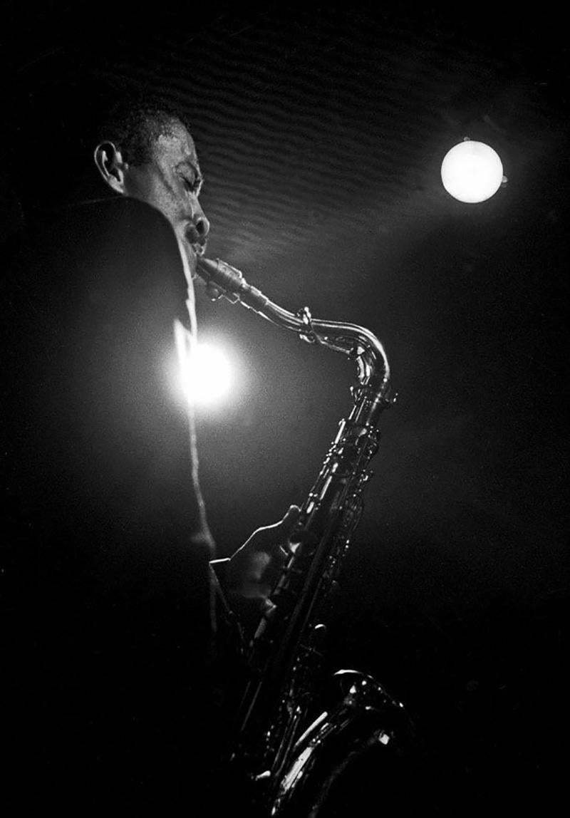Lee Tanner Black and White Photograph - Johnny Griffin