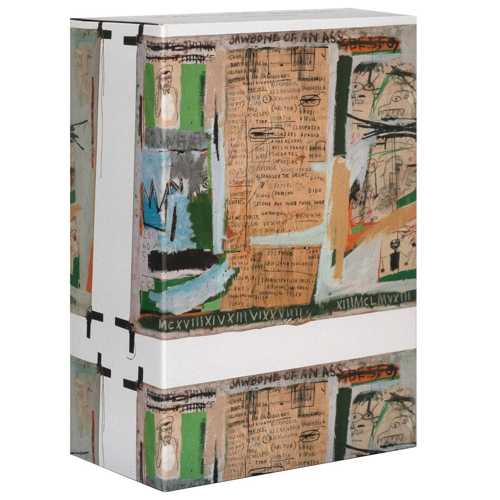 BEARBRICK BASQUIAT REY PLACER 400% y 100% Medicom Toy Japón Figura de vinilo 1