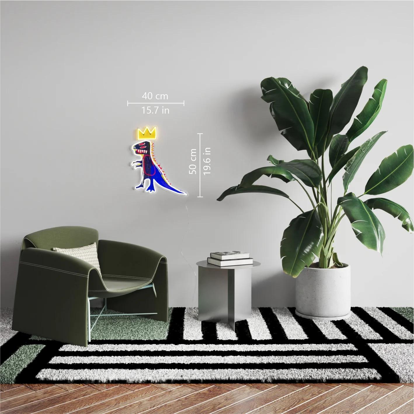 PEZ Dispenser YP x JM Basquiat

Date of creation: 2024
Medium: PVC or Silicon piping with LED lights mounted on recycled acrylic board
Edition: Open
Size: 40 x 50 cm
Condition: Brand new

Jean-Michel Basquiat's PEZ Dispenser fuses an everyday object
