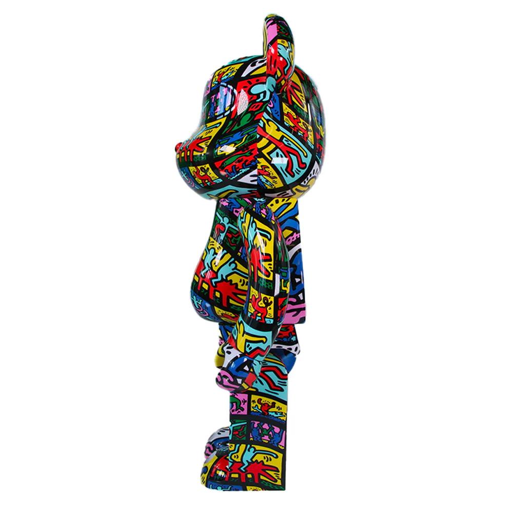 BEARBRICK KEITH HARING #10 1000% Medicom Toy Japan Vinyl figure For Sale 3