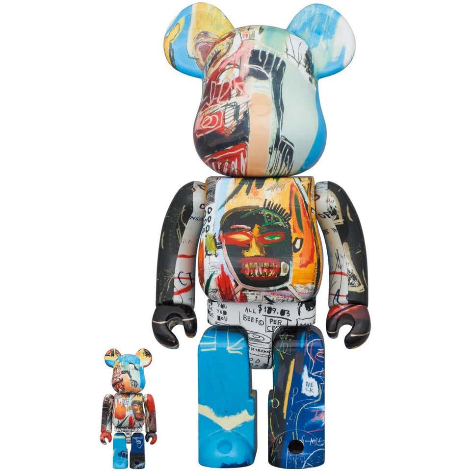 Bearbricks by artist Jean-Michel Basquiat Bearbricks by artist Jean-Michel Basquiat