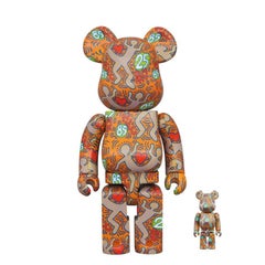 BEARBRICK HARING ESPECIAL 400% & 100% Medicom Toy Japón Figura de vinilo Pop Art