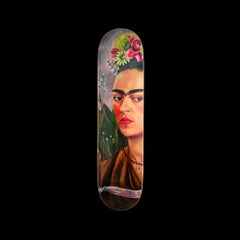 FRIDA KAHLO Self Portrait, Dedicated to Dr Eloesser Skate Deck Modern Design Pop