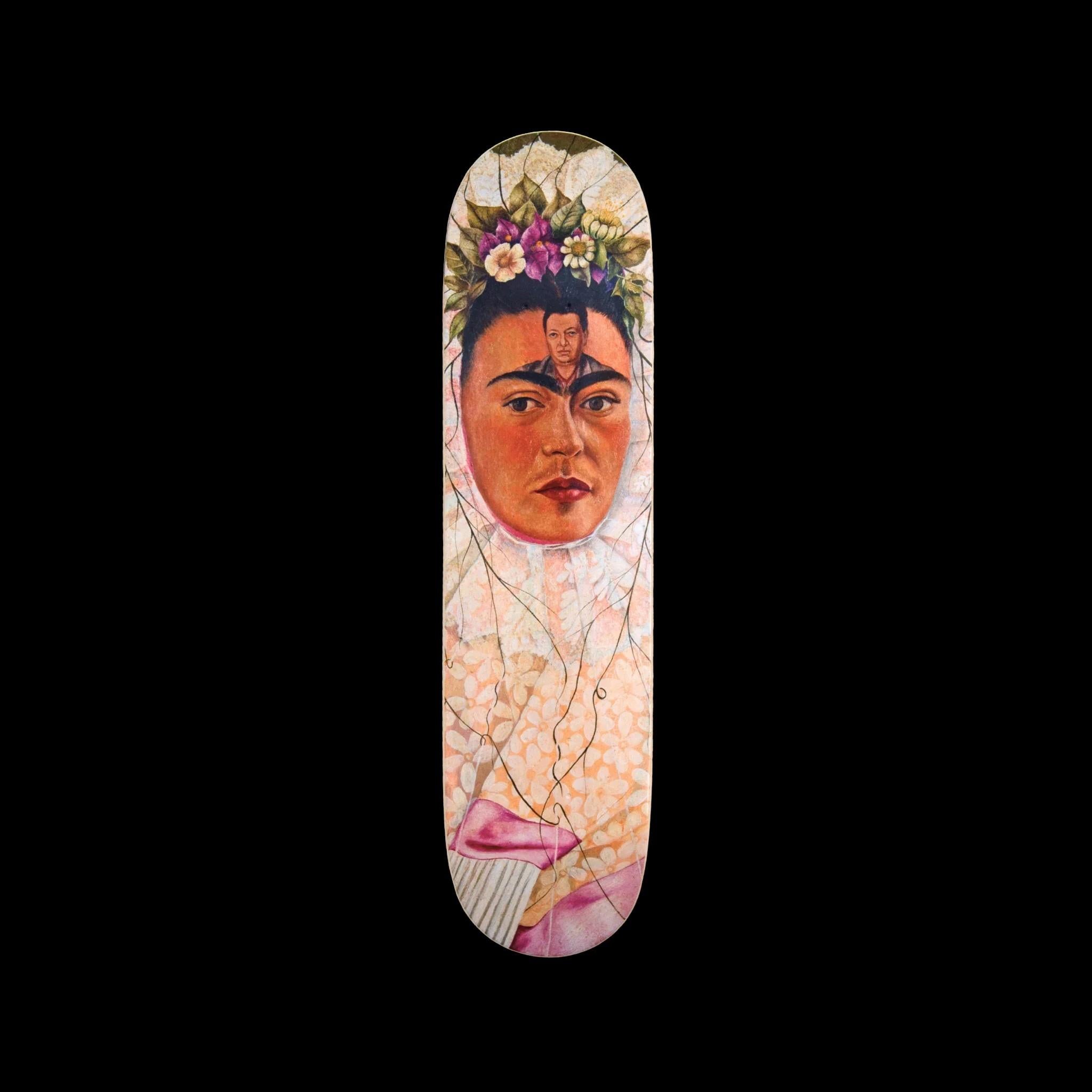 FRIDA KAHLO - Self-Portrait as a Tehuana Skate Deck Modern Design Pop