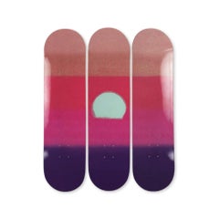 Andy Warhol Stiftung SUNSET (PURPLE) Skate Deck Pop Art Modernes Design