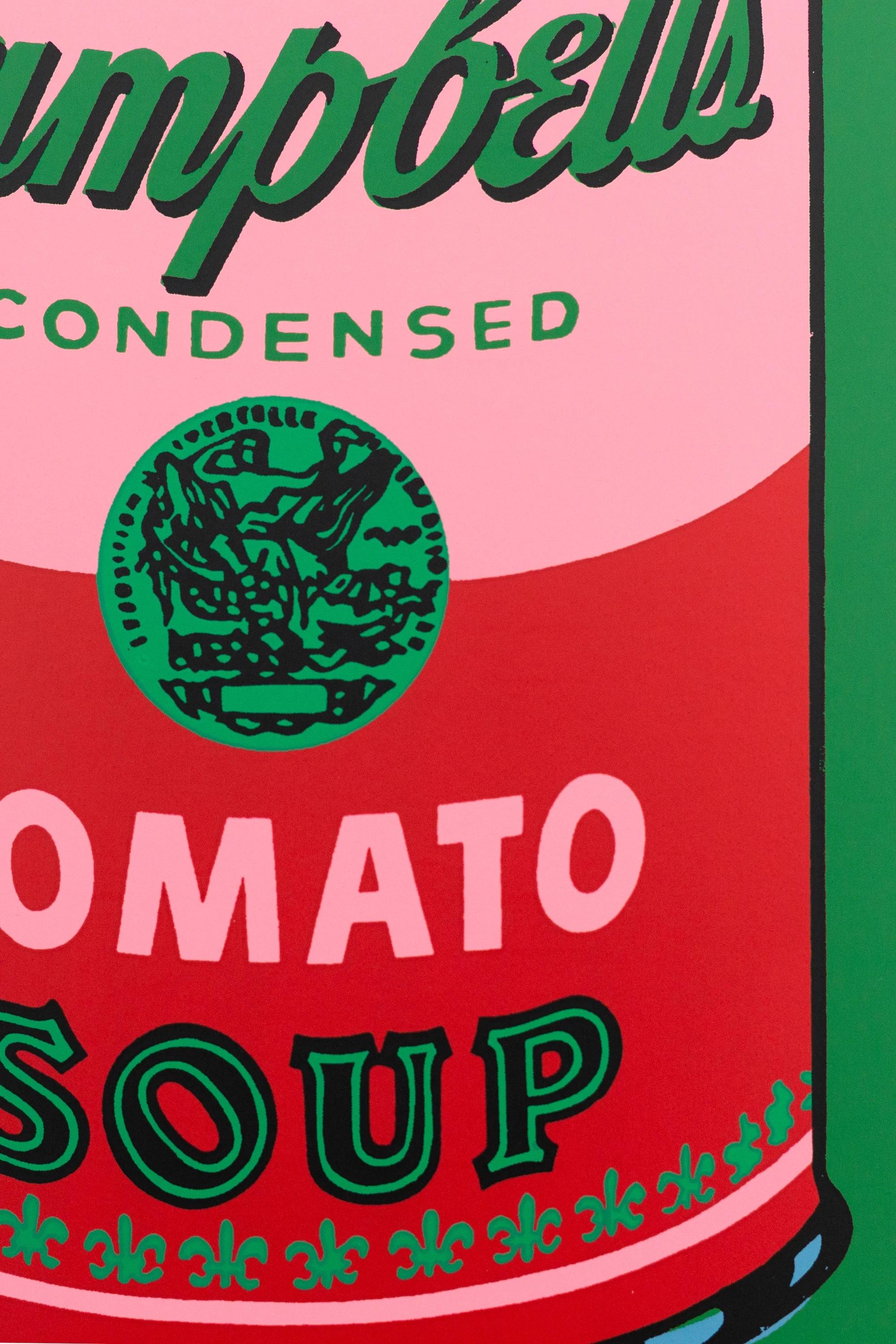 ANDY WARHOL - COLORED CAMPBELL'S SOUP BLOOD Skate Deck Pop Art Modern Design For Sale 2