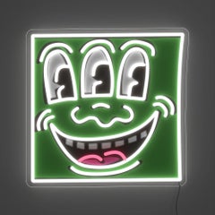 KEITH HARING - Triple Eyes YP x Keith Haring Design Neonlampe. Pop Art Urban