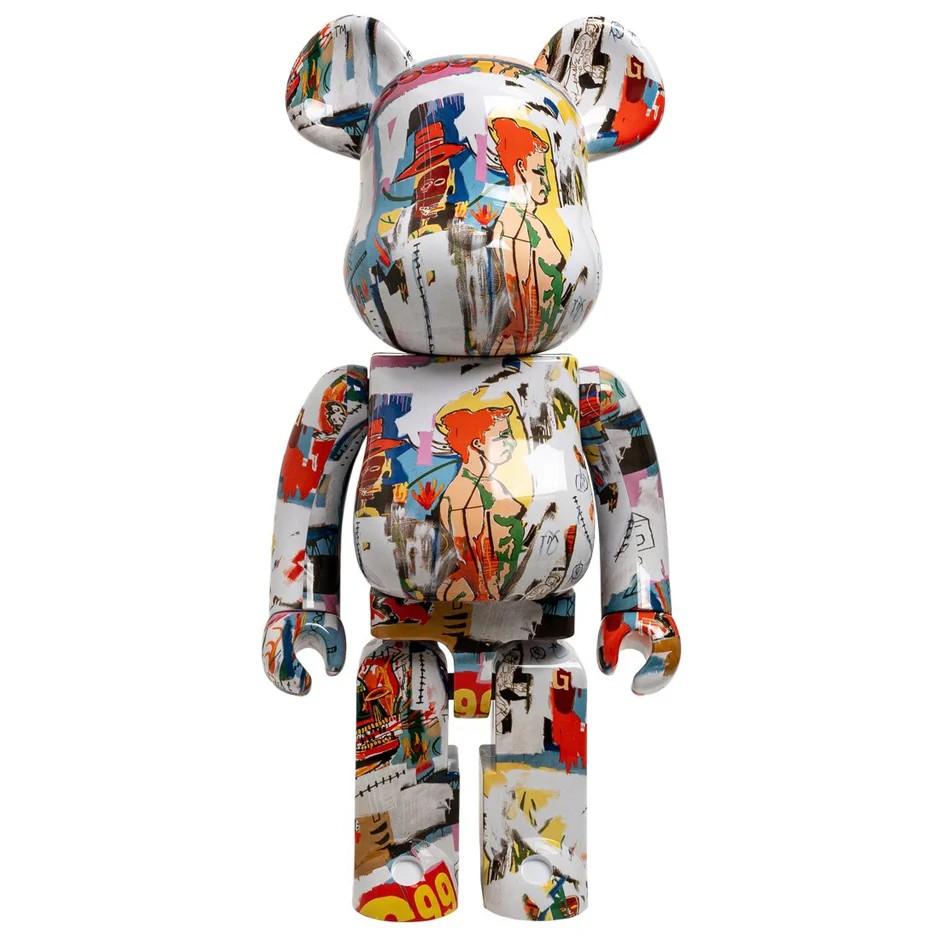 BEARBRICK Warhol x Basquiat 400% & 100% Medicom Toy Japan Vinyl Figur Pop Art