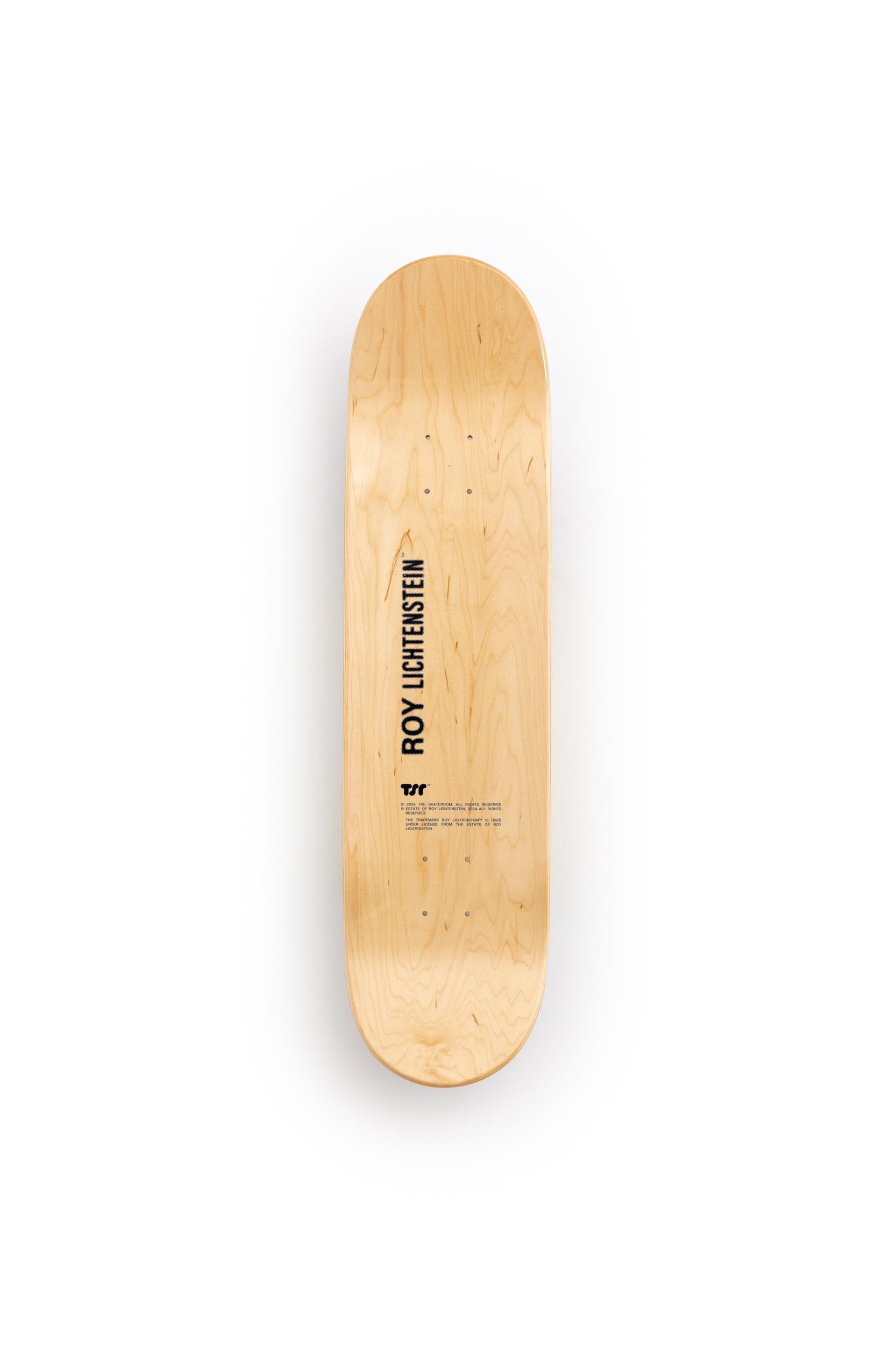 after ROY LICHTENSTEIN - Finger Pointing Skate Deck Pop Art Design For Sale 2