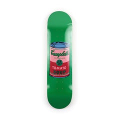 ANDY WARHOL - COLORED CAMPBELL'S SOUP BLOOD Skate Deck Pop Art Modern Design