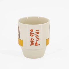 YOSHITOMO NARA - Taza WE ARE PUNKS (Grande) Diseño arte pop moderno urbano Japón