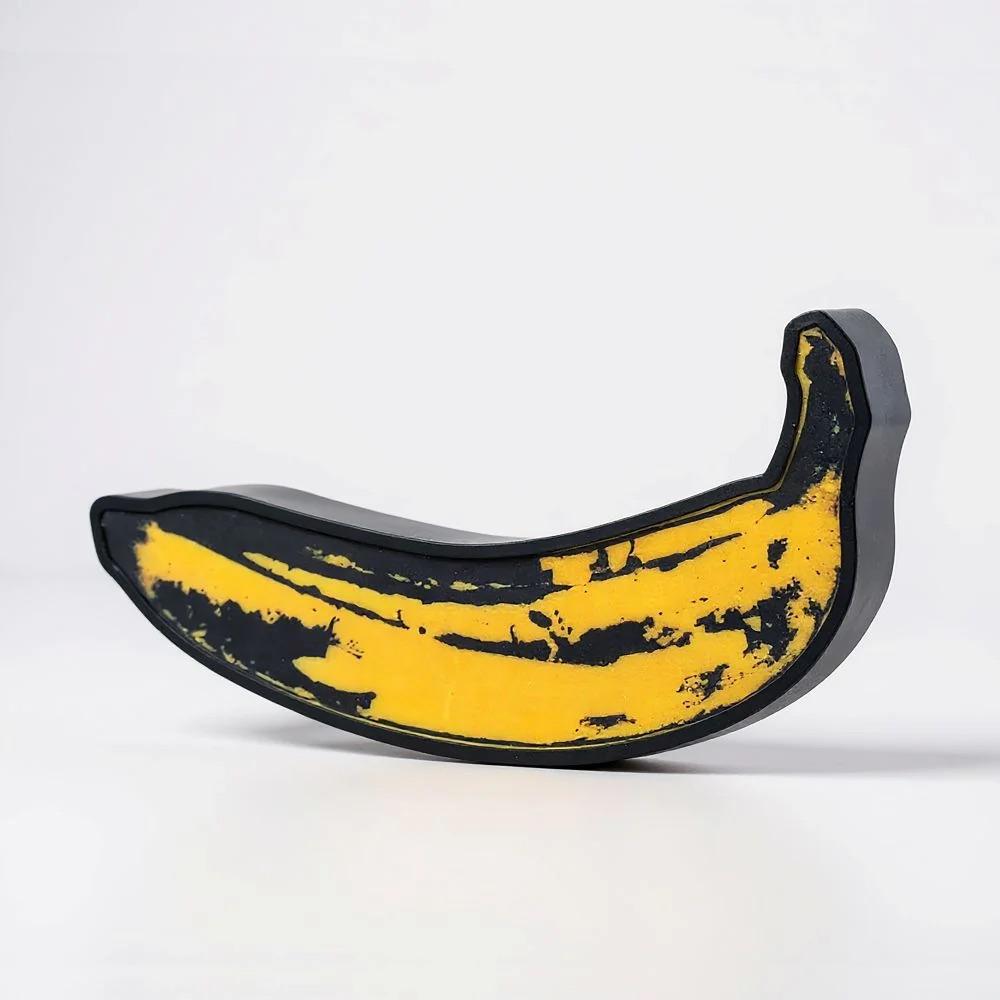 Andy Warhol - PopBox Banana. Design LED Light. Decor Style Interior Modern - Art by (after) Andy Warhol