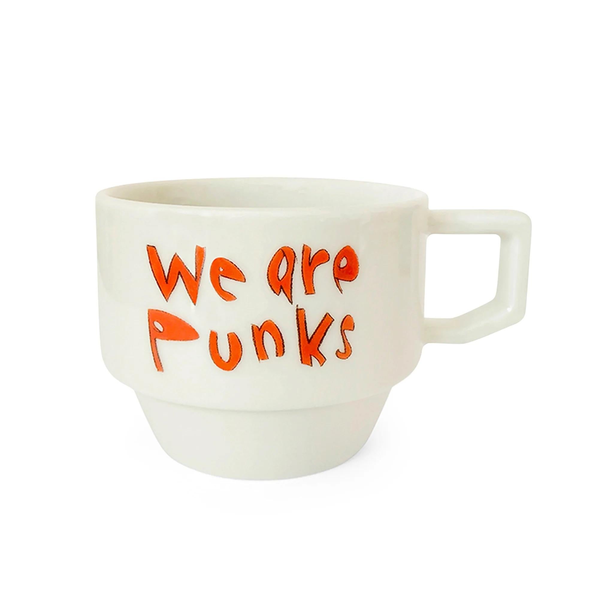 YOSHITOMO NARA - WE ARE PUNKS MUG (Small) Design modern pop art urban Japan - Art de Yoshitomo Nara