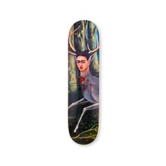 FRIDA KAHLO - The Wounded Deer. Skate Deck Modern Design Pop
