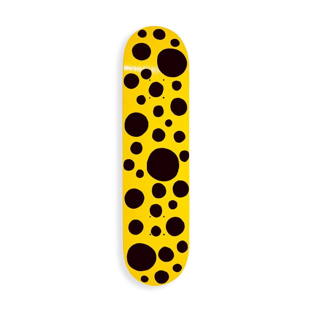 Yayoi Kusama - DOTS OBSESSION: BLACK BIG DOTS
Date of creation: 2018
Medium: Screen print
Media: Canadian maple wood
Edition: Open
Size: 80 x 20 cm
Condition: In mint conditions, brand new and never displayed
Observations: Edited by the MOMA, the