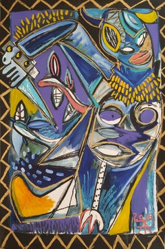 The end of a pagan god - Timothy Archer, 21st Century, Contemporary Figurative