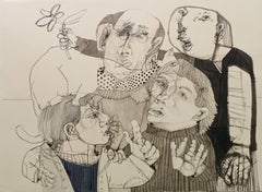 Flore rotas V Sergio Moscona Art contemporain Artiste argentin expressionniste