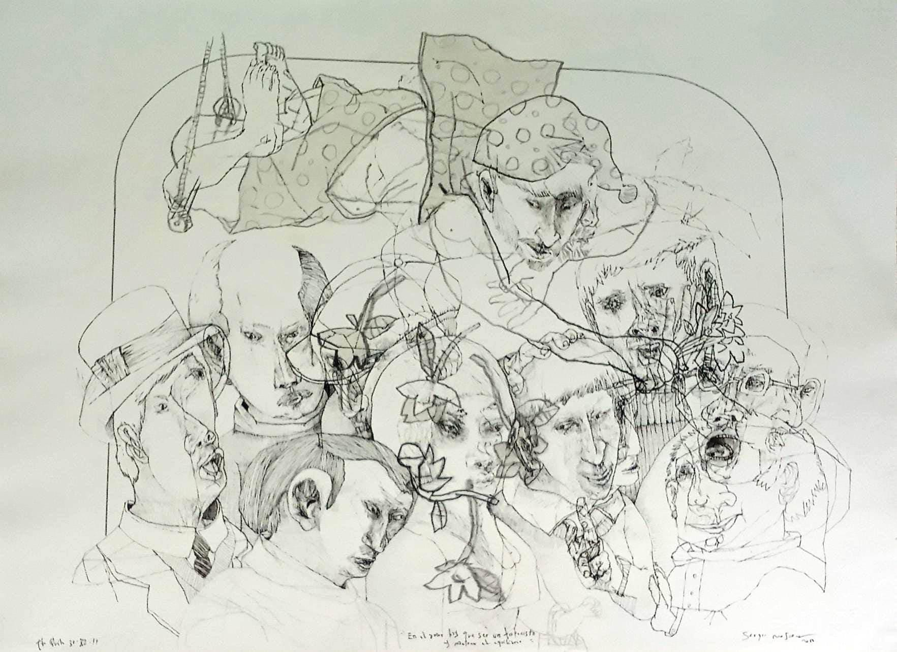 Verliebt Sergio Moscona Zeitgenössische Kunst Argentinischer Künstler Expressionist