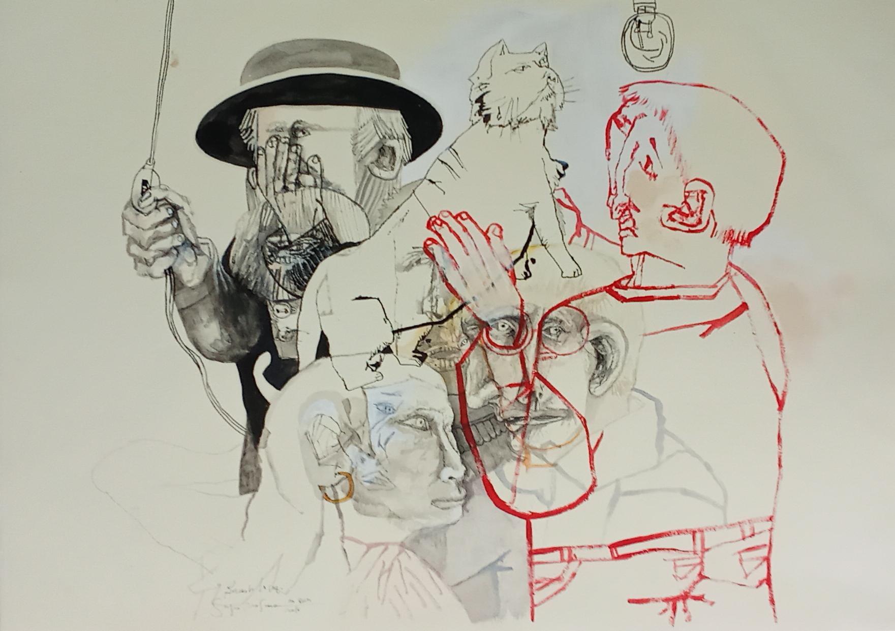 Auf der Suche nach dem Licht Sergio Moscona Contemporary art expressionist art