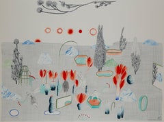 El imperceptible latido del corazón Hélène Duclos Dibujo de arte contemporáneo