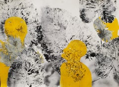 Histoires de Jade #8 Haude Bernabé Art contemporain dessin encre nature forêt couleur