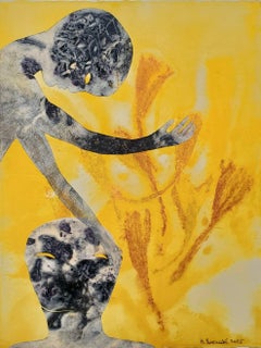 Summer gardens #5 Haude Bernabé Contemporary art drawing ink nature forest plant