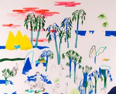 Disparitions / Extinctions #1 Hélène Duclos 21ème siècle dessin art paysager