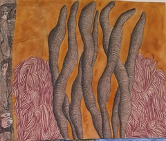 Sin título Geneviève Seillé Arte contemporáneo arte outsider dibujo animal mapa de color