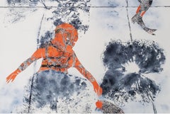 Tales of Jade #7 Haude Bernabé Contemporary art drawing ink nature forest plant