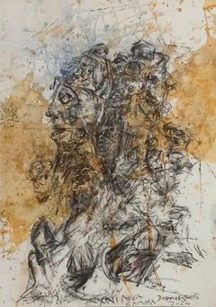 Untitled Jean-Claude Desmerges Contemporary art drawing african art colour