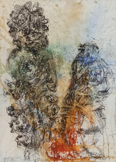 Sans titre Jean-Claude Desmerges Art contemporain dessin art africain couleur