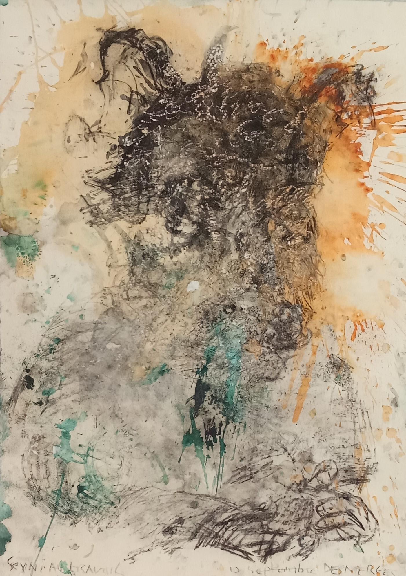 Seyni Camara
s portrait Jean-Claude Desmerges Contemporary art African drawing