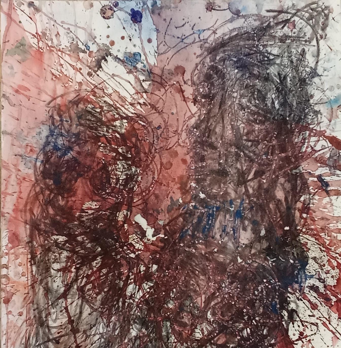 Untitled Jean-Claude Desmerges Contemporary art drawing african art colour For Sale 1