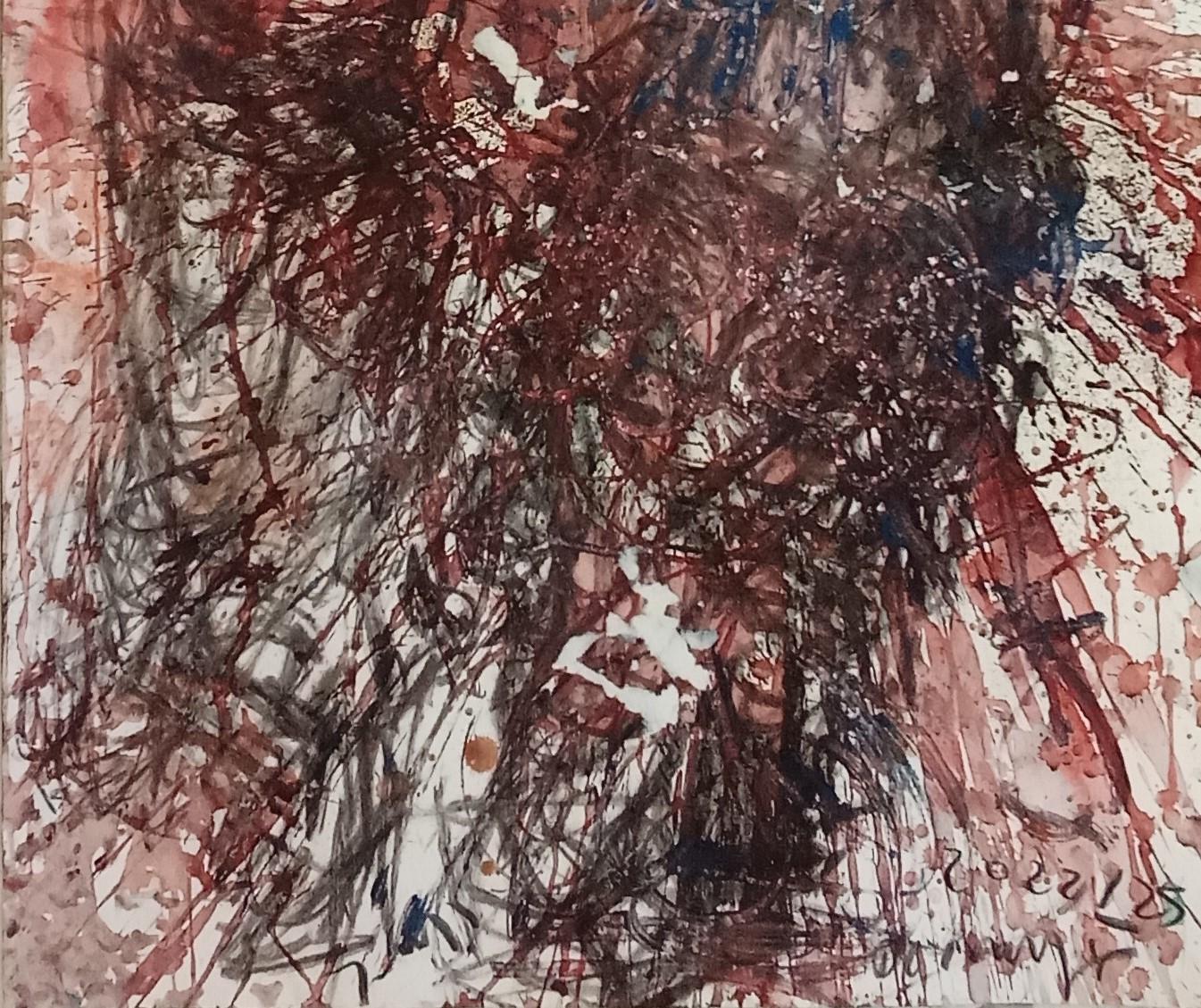 Untitled Jean-Claude Desmerges Contemporary art drawing african art colour For Sale 2