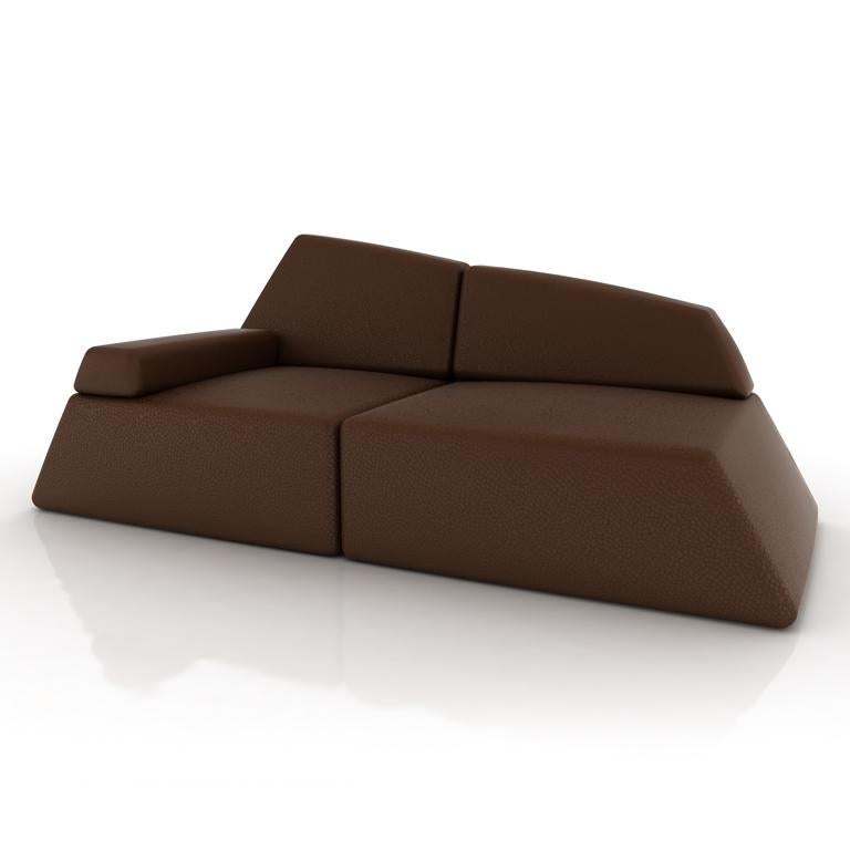 Gibraltar Sofa Mostafa El Oulhani Contemporary design colour art culture style For Sale 5