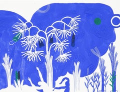 ¿Qué tal está el tiempo #5? Hélène Duclos: Dibujo contemporáneo «Bosque azul»