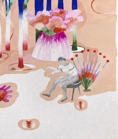 Seize the right moment #1 Hélène Duclos Contemporary drawing art pastel colour