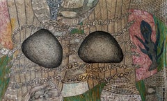 Sin título Geneviève Seillé Dibujo contemporáneo arte marginal animales naturaleza papel